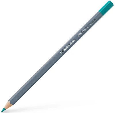 Crayon aquarellable goldfaber aqua vert cobalt