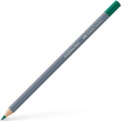 Crayon aquarellable goldfaber aqua vert émeraude