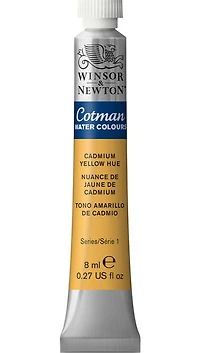 Aquarelle cotman - 8ml - nuance jaune de cadmium - s1