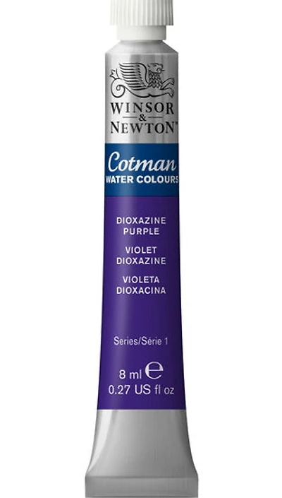 Cotman watercolour - 8ml - dioxazine violet - s1