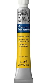 Cotman watercolour - 8ml - gamboge hue - s1