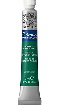 Cotman watercolour - 8ml - hooker's green dark - s1