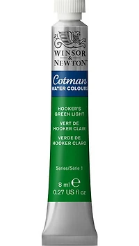 Aquarelle cotman - 8ml - vert de hooker clair - s1