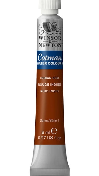 Cotman watercolour - 8ml - indian red - s1