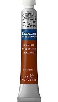 Cotman watercolour - 8ml - indian red - s1