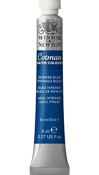 Aquarelle cotman - 8ml - bleu intense - s1