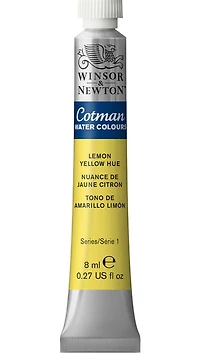 Cotman watercolour - 8ml - lemon yellow hue - s1