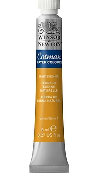 Cotman watercolour - 8ml - raw sienna - s1