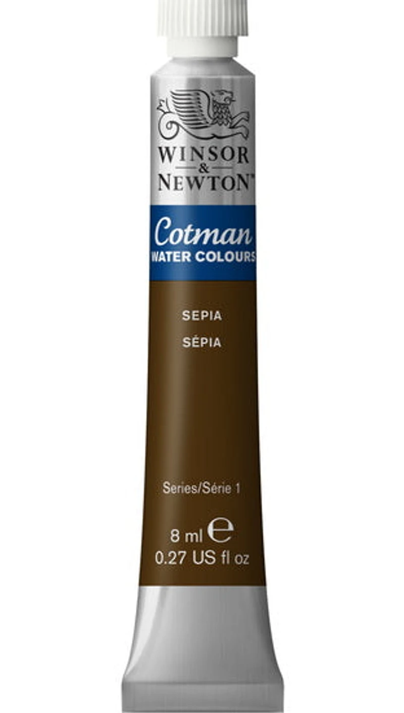 Cotman watercolour - 8ml - sepia - s1