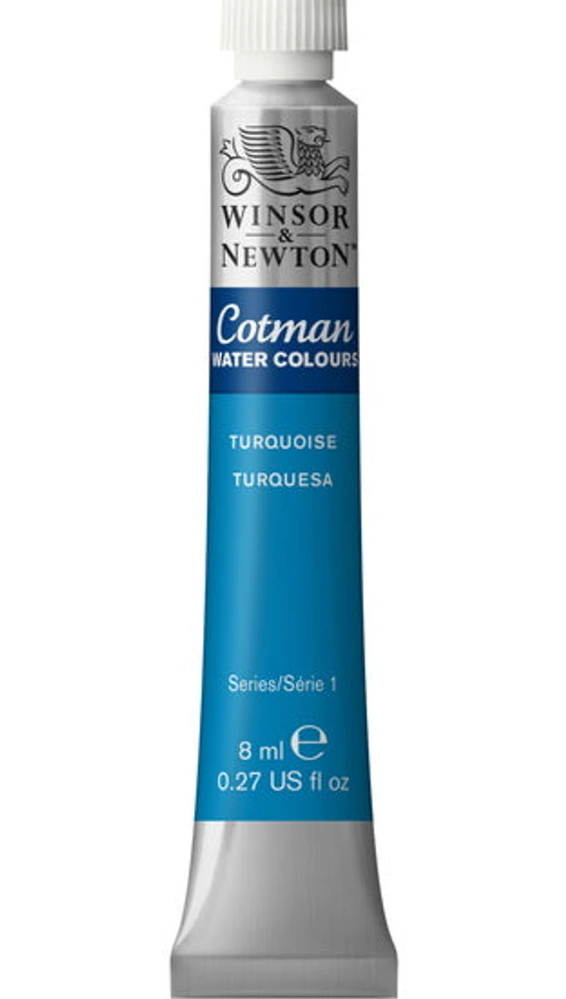 Cotman watercolour - 8ml - turquoise - s1