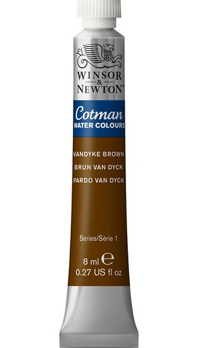 Cotman watercolour - 8ml - vandyke brown - s1
