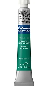Aquarelle cotman - 8ml - nuance vert de guignet - s1