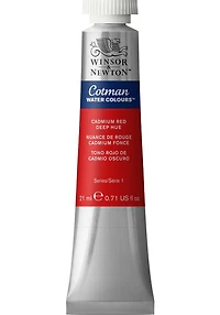 Cotman watercolour - 21ml - cadmium red deep hue - s1