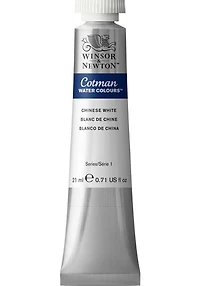 Cotman watercolour - 21ml - chinese white - s1