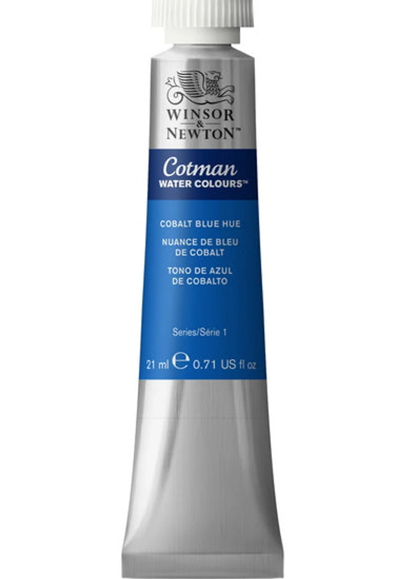 Aquarelle cotman - 21ml - nuance bleu de cobalt - s1