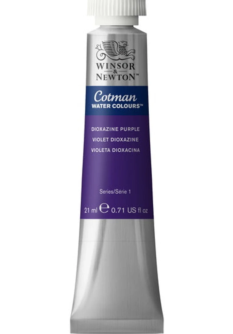 Cotman watercolour - 21ml - dioxazine violet - s1