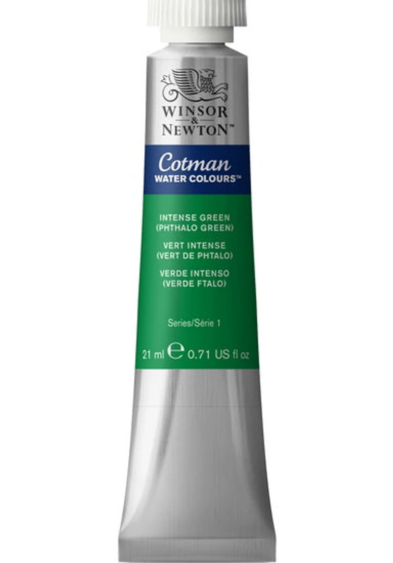 Cotman watercolour - 21ml - intense green - s1