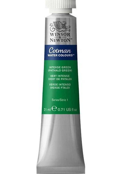 Aquarelle cotman - 21ml - vert intense - s1