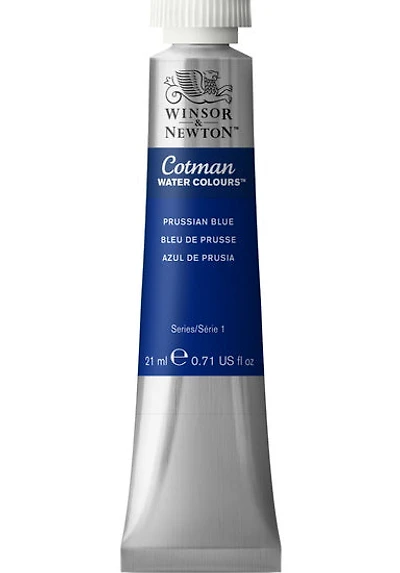 Aquarelle cotman - 21ml - bleu de prusse - s1