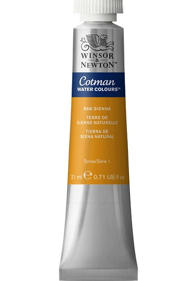 Cotman watercolour - 21ml - raw sienna - s1