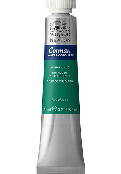 Aquarelle cotman - 21ml - nuance vert de guignet - s1