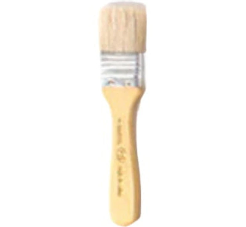 Brosse pour peinture à l’huile (soie blanche