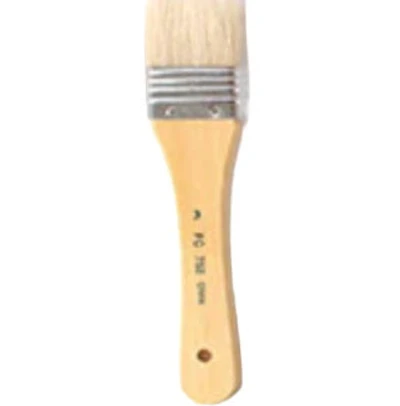 Oil brush (White bristles