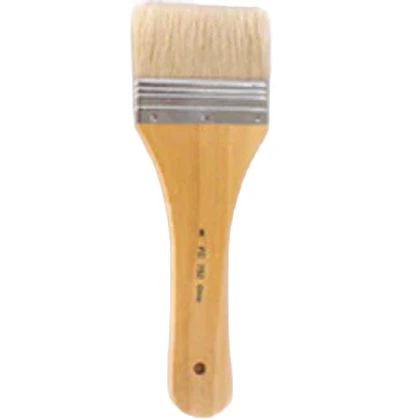 Oil brush (White bristles) - #8 CENTIMETER