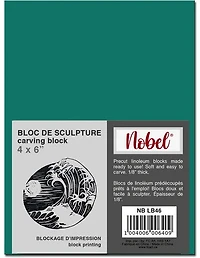 Plaques de linogravure - 4 x 6 pouces