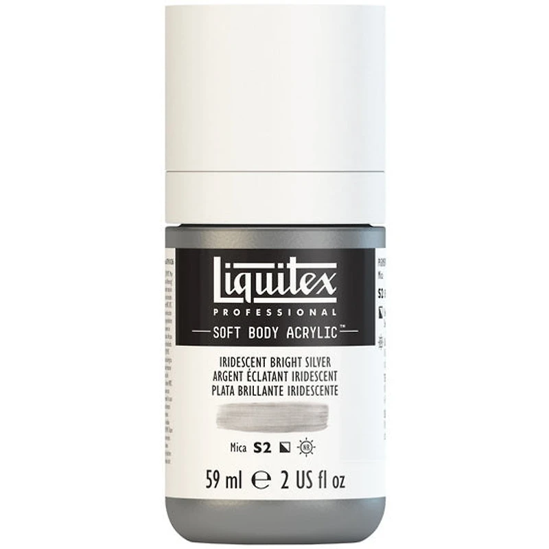 Acrylique sb - 2oz - argent iridescent - s2