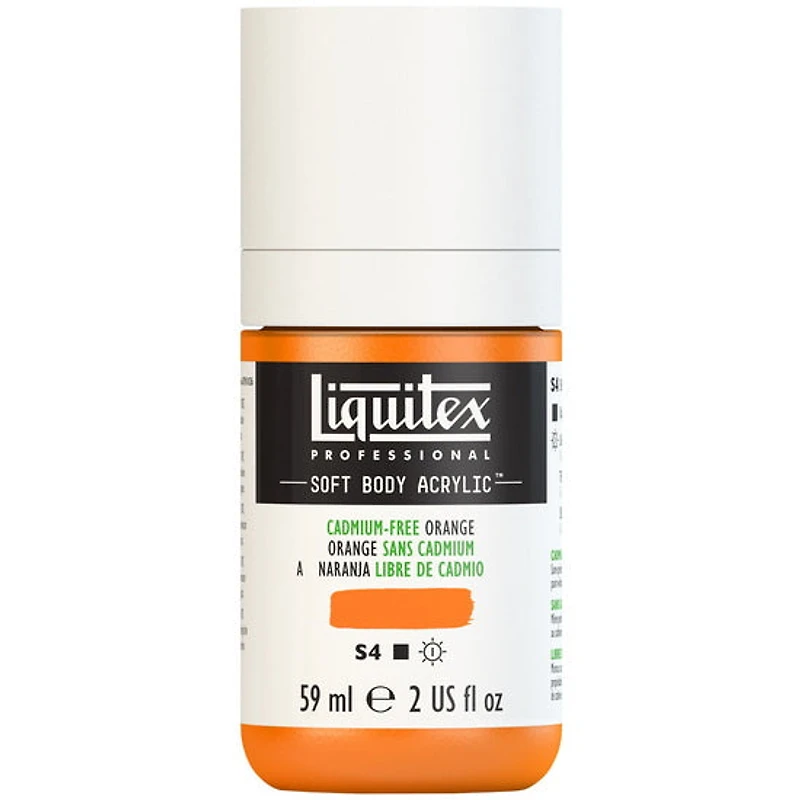 Acrylique sb - 2oz - orange sans cadmium - s4