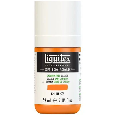 Acrylique sb - 2oz - orange sans cadmium - s4