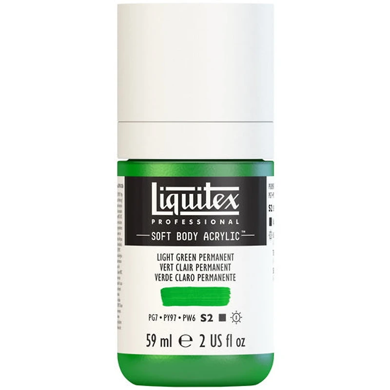 Acrylique sb - 2oz - vert clair permanent - s2