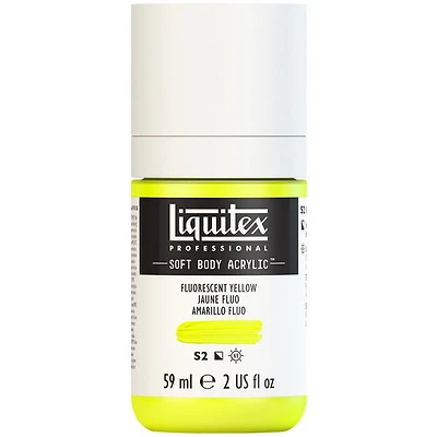 Acrylique sb - 2oz - jaune fluorescent - s2