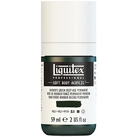 Soft body acrylic - 2oz - hooker's green deep hue perm. - s1