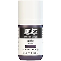 Soft body acrylic - 2oz - muted grey - s3
