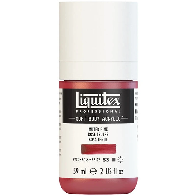 Acrylique sb - 2oz - rose feutré - s3