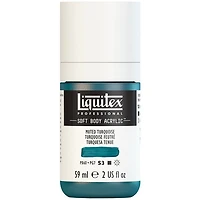 Acrylique sb - 2oz - turquoise feutré - s3