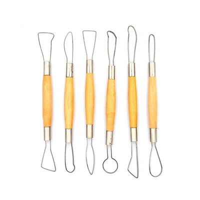 Ens. 6 mirettes affutées - 8 po