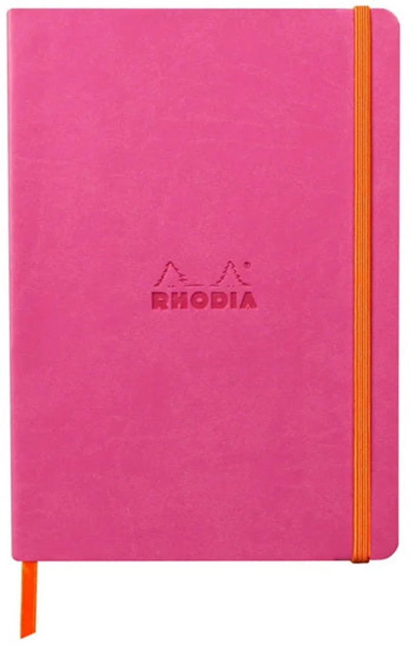 CARNET À COUVERTURE SOUPLE A5 Fuchsia ligne