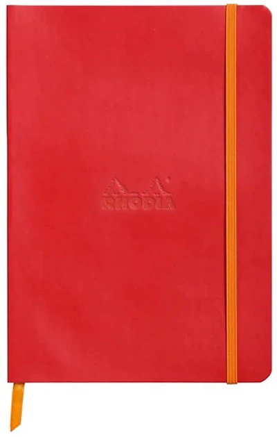 CARNET À COUVERTURE SOUPLE A5 Coquelicot pointille