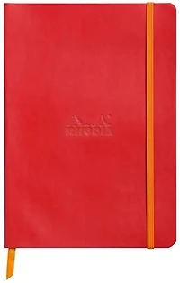 CARNET À COUVERTURE SOUPLE A5 Coquelicot pointille