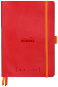 CARNET GOALBOOK A5 Coquelicot
