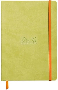 CARNET À COUVERTURE SOUPLE A5 Anis pointille