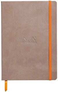 CARNET À COUVERTURE SOUPLE A5 Taupe ligne