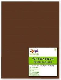 Mousse - brun foncé - 9x12po