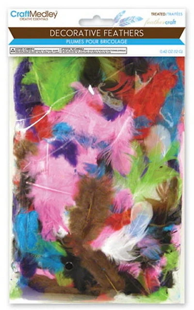 Feathers - multicolor - 12gr