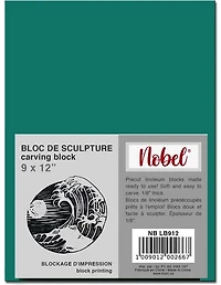 Plaques de linogravure - 9 x 12 pouces