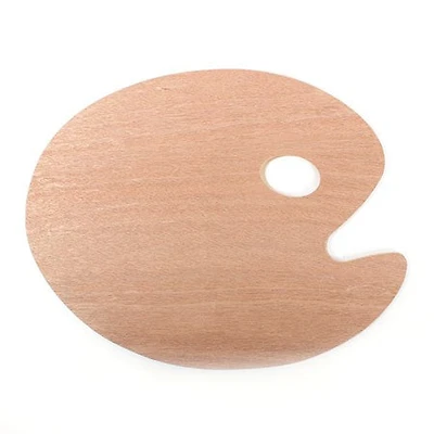 Wooden Artistic Palette - 0 X 0 CENTIMETERS CENTIMETER