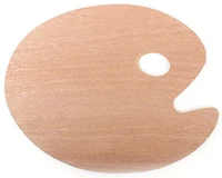 Wooden Artistic Palette - 11 X 9 INCHES INCH